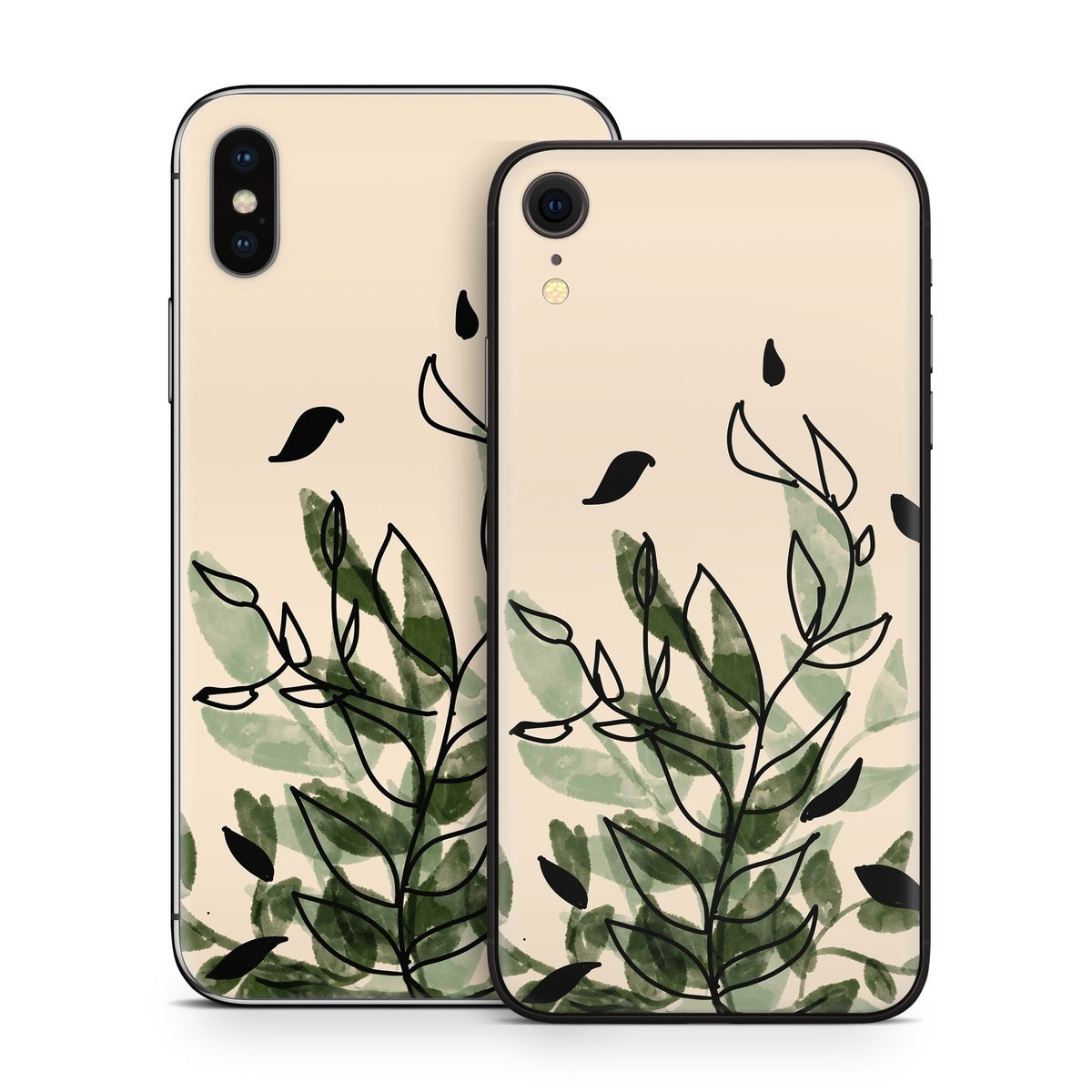 Leaves - Apple iPhone X Skin