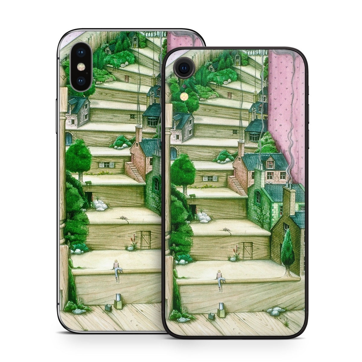 Living Stairs - Apple iPhone X Skin