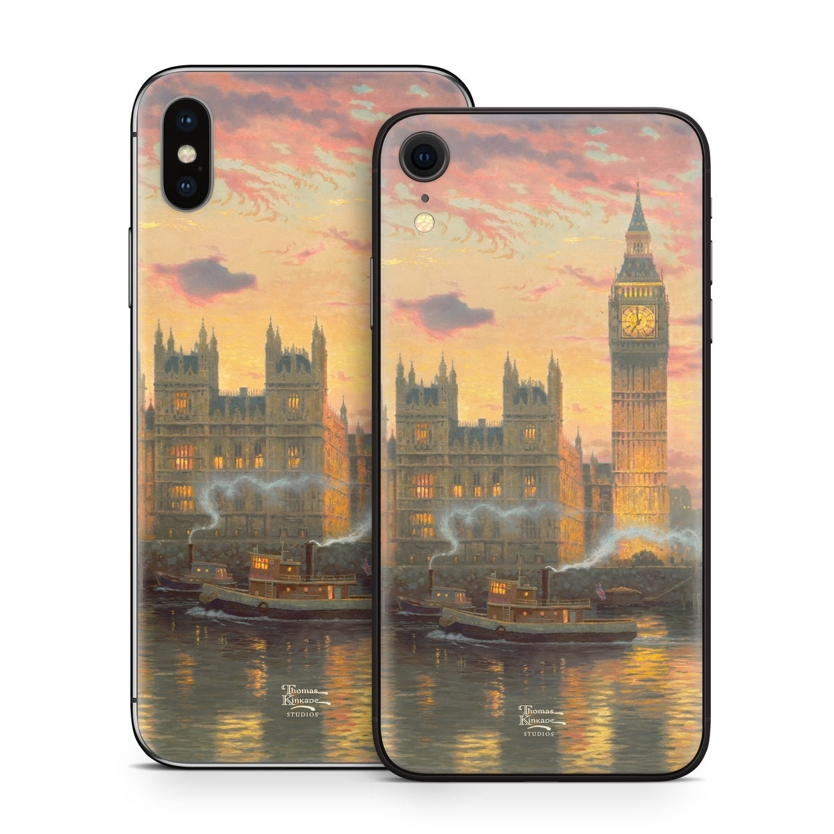 London - Thomas Kinkade - Apple iPhone X Skin