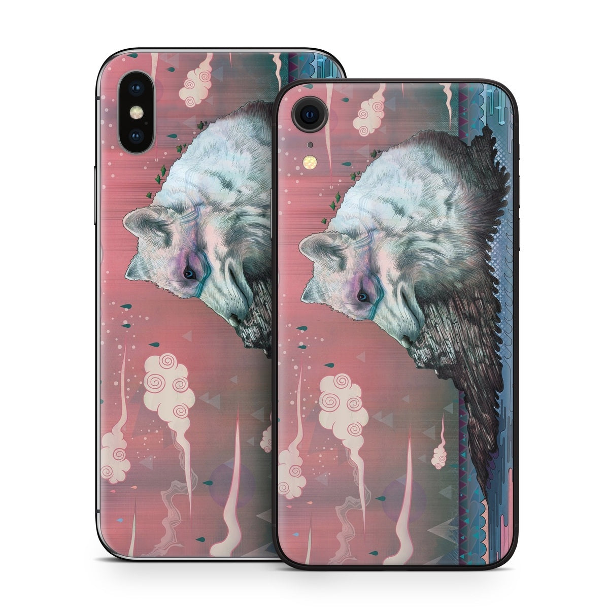 Lone Wolf - Apple iPhone X Skin