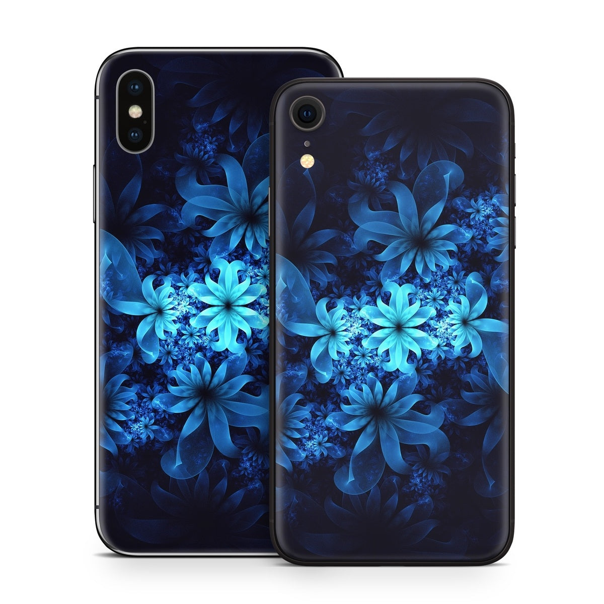 Luminous Flowers - Apple iPhone X Skin