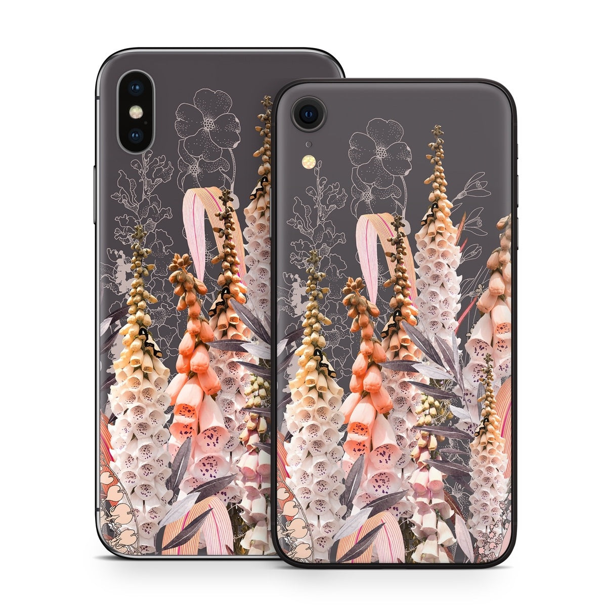 Lupines Chocolate - Apple iPhone X Skin