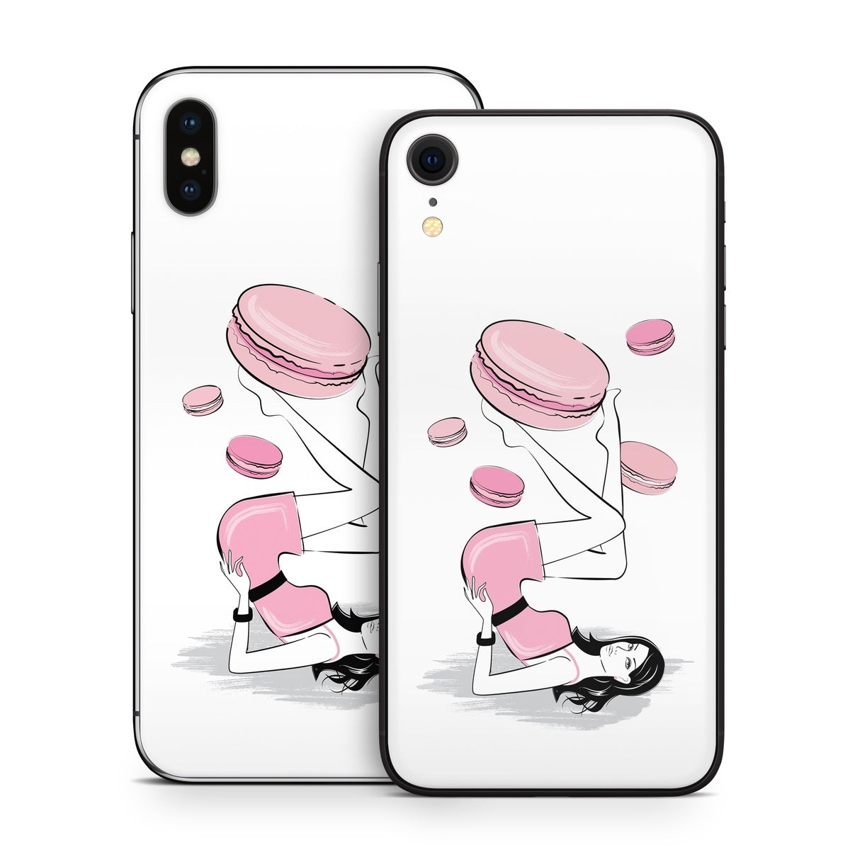 Macaron Girl - Apple iPhone X Skin