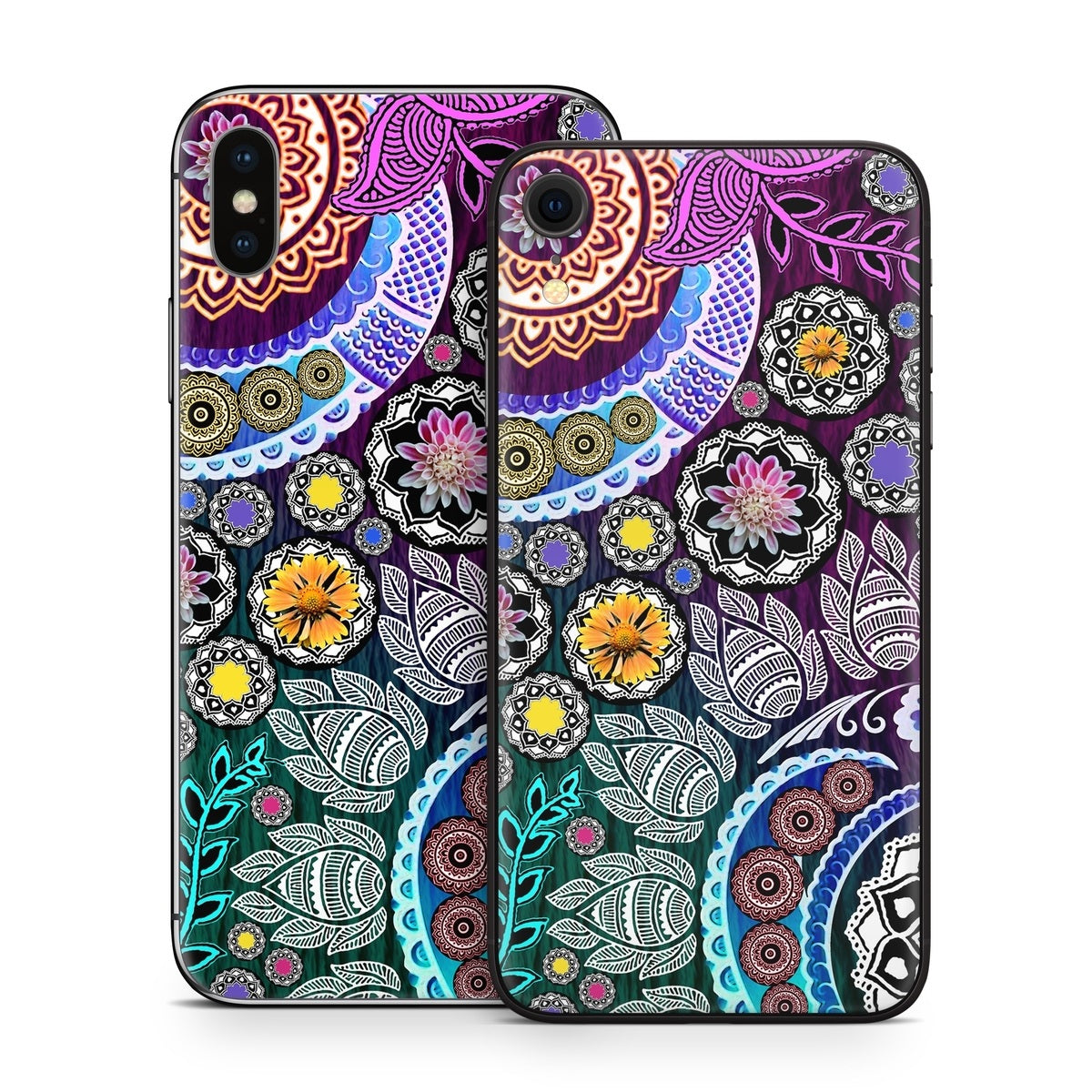 Mehndi Garden - Apple iPhone X Skin