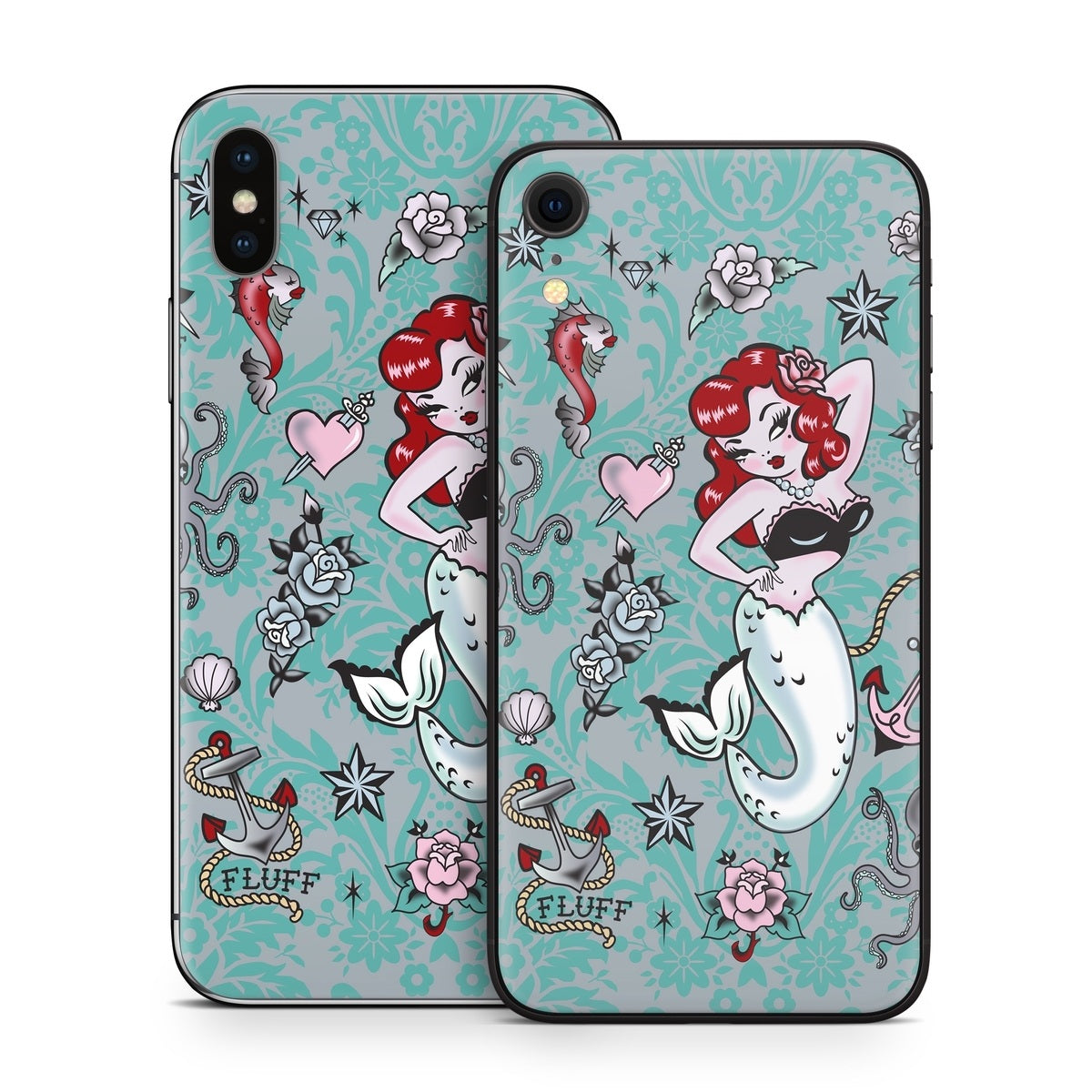 Molly Mermaid - Apple iPhone X Skin