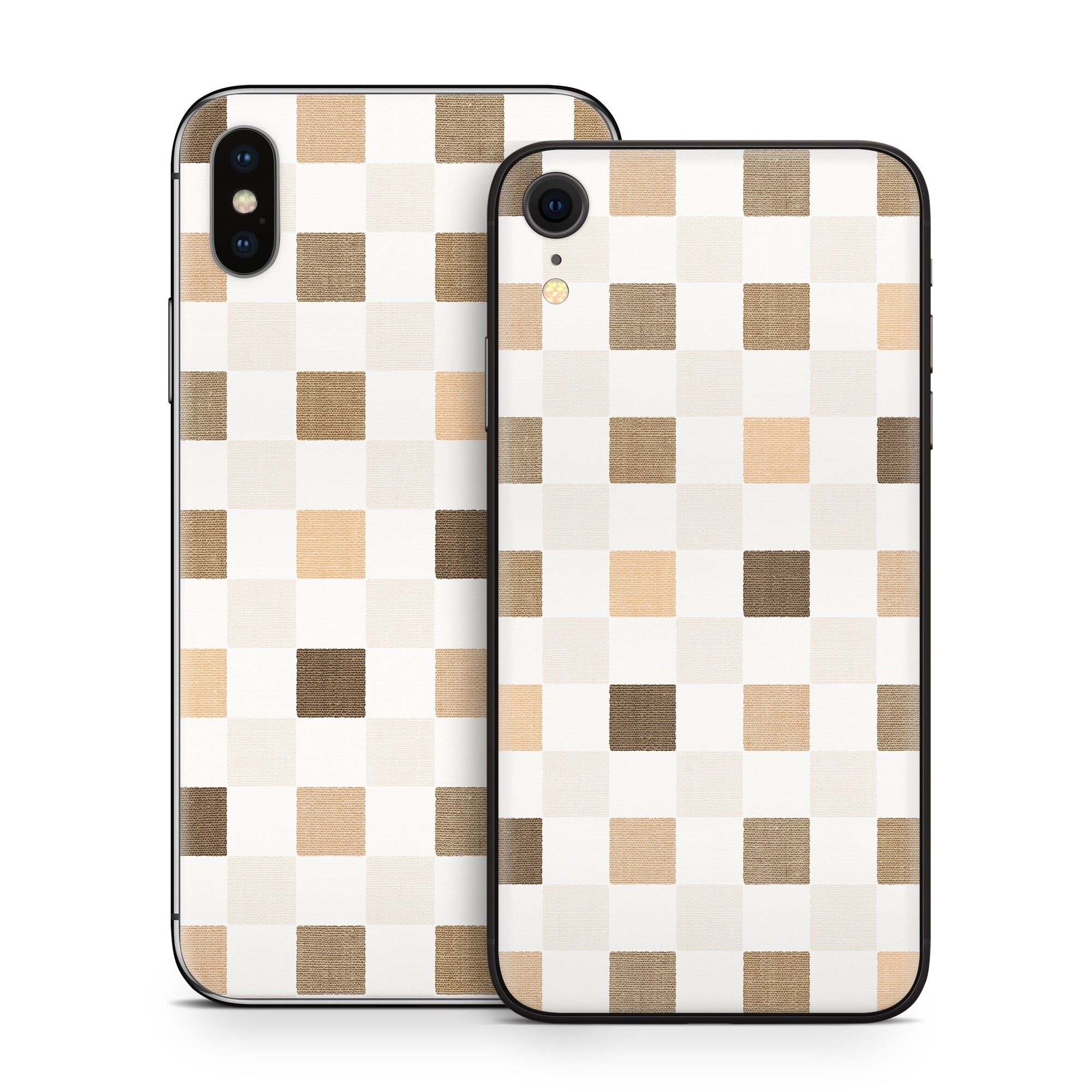 Neutral Checker - Apple iPhone X Skin