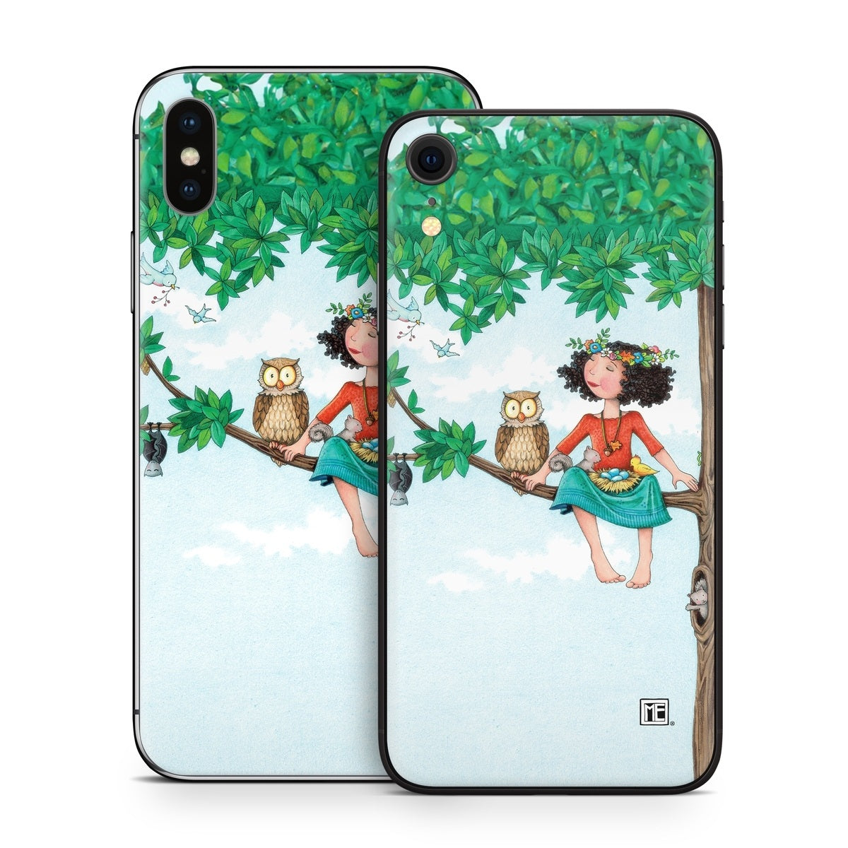 Never Alone - Apple iPhone X Skin