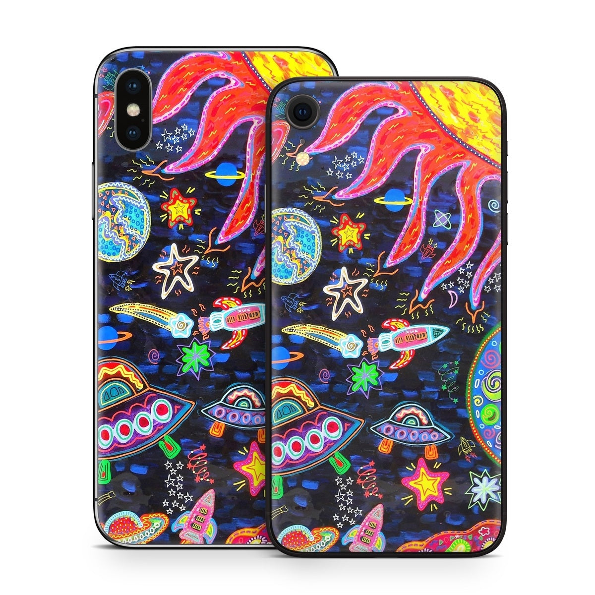 Out to Space - Apple iPhone X Skin