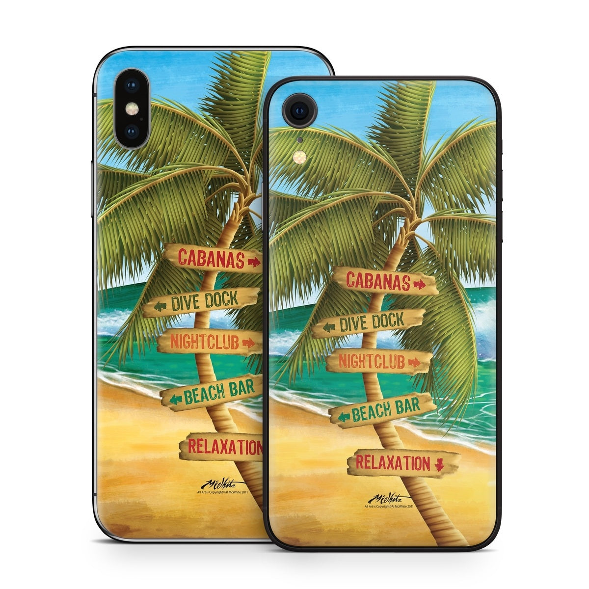 Palm Signs - Apple iPhone X Skin