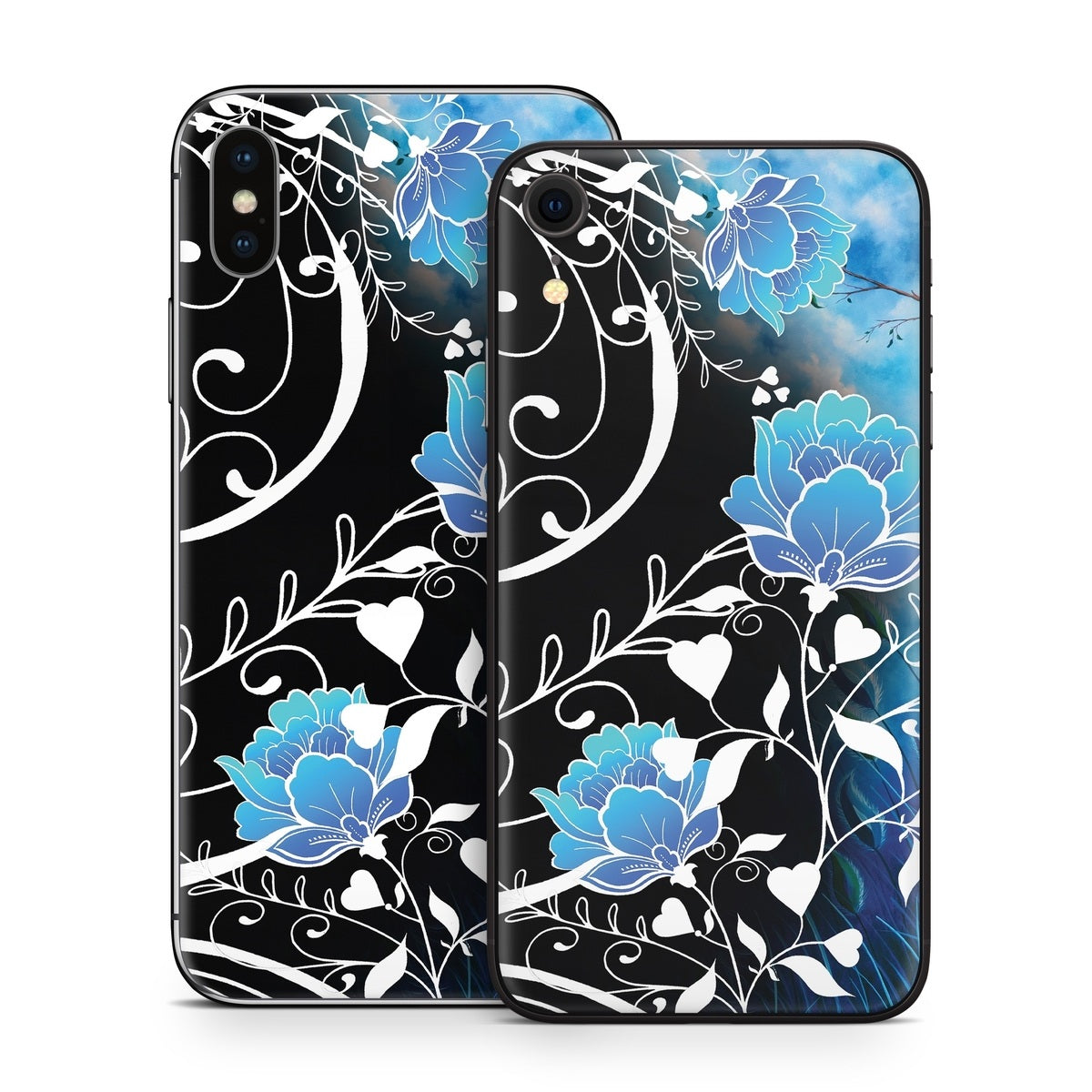 Peacock Sky - Apple iPhone X Skin