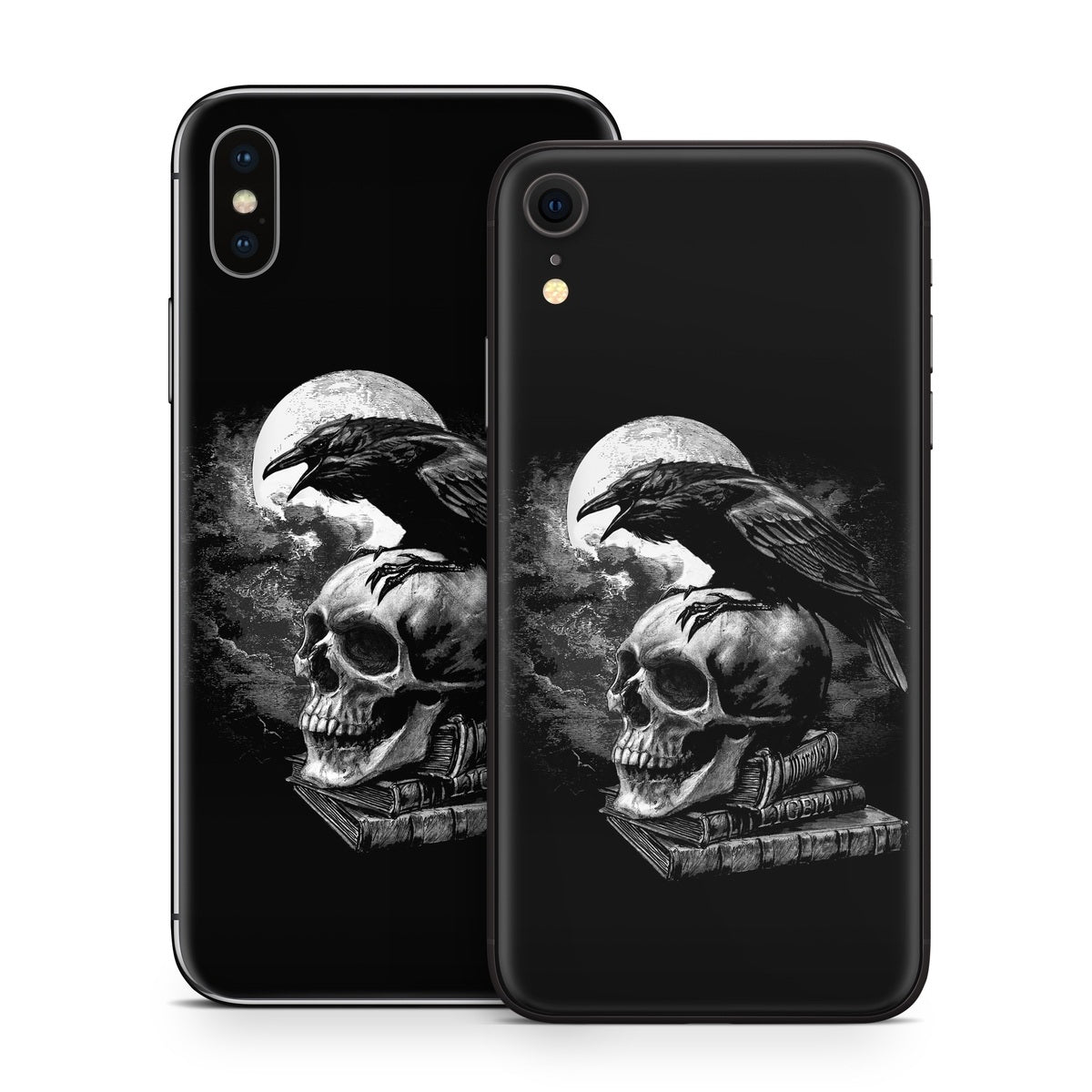 Poe's Raven - Apple iPhone X Skin