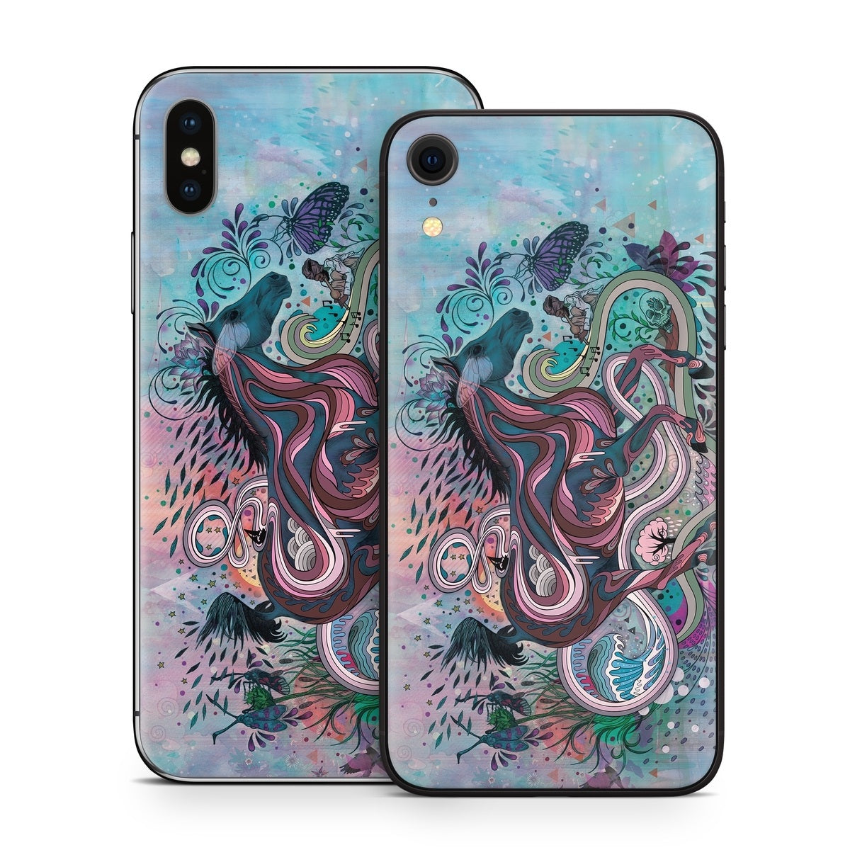 Poetry in Motion - Apple iPhone X Skin