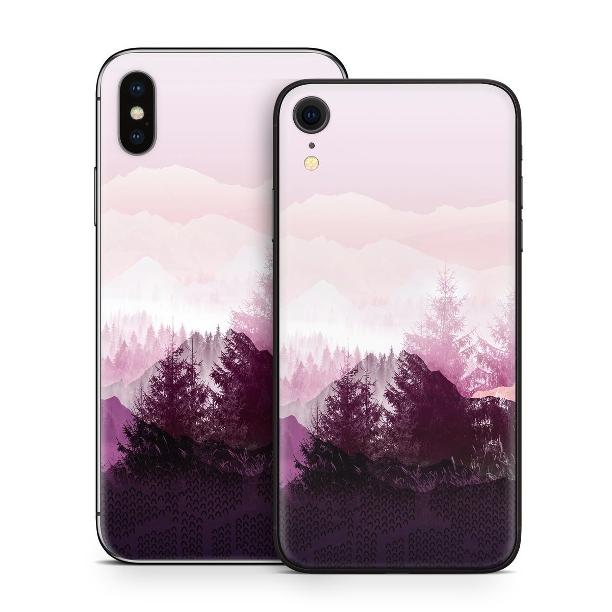 Purple Horizon - Apple iPhone X Skin