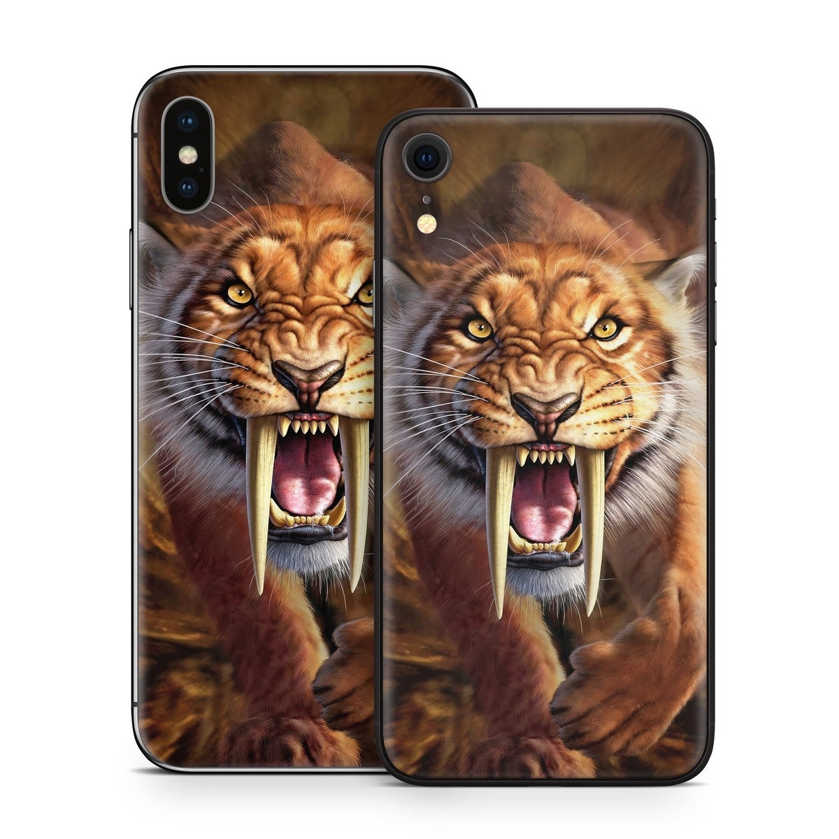 Sabertooth - Apple iPhone X Skin