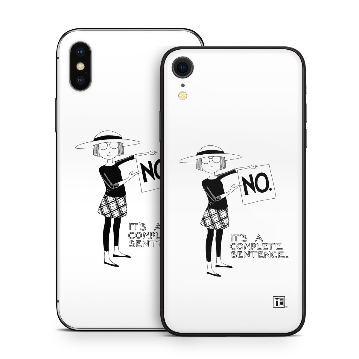 Sentence - Apple iPhone X Skin