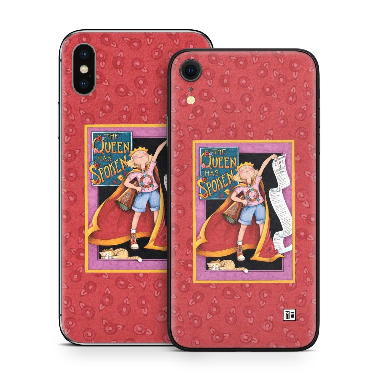 Queen Has Spoken - Apple iPhone X Skin