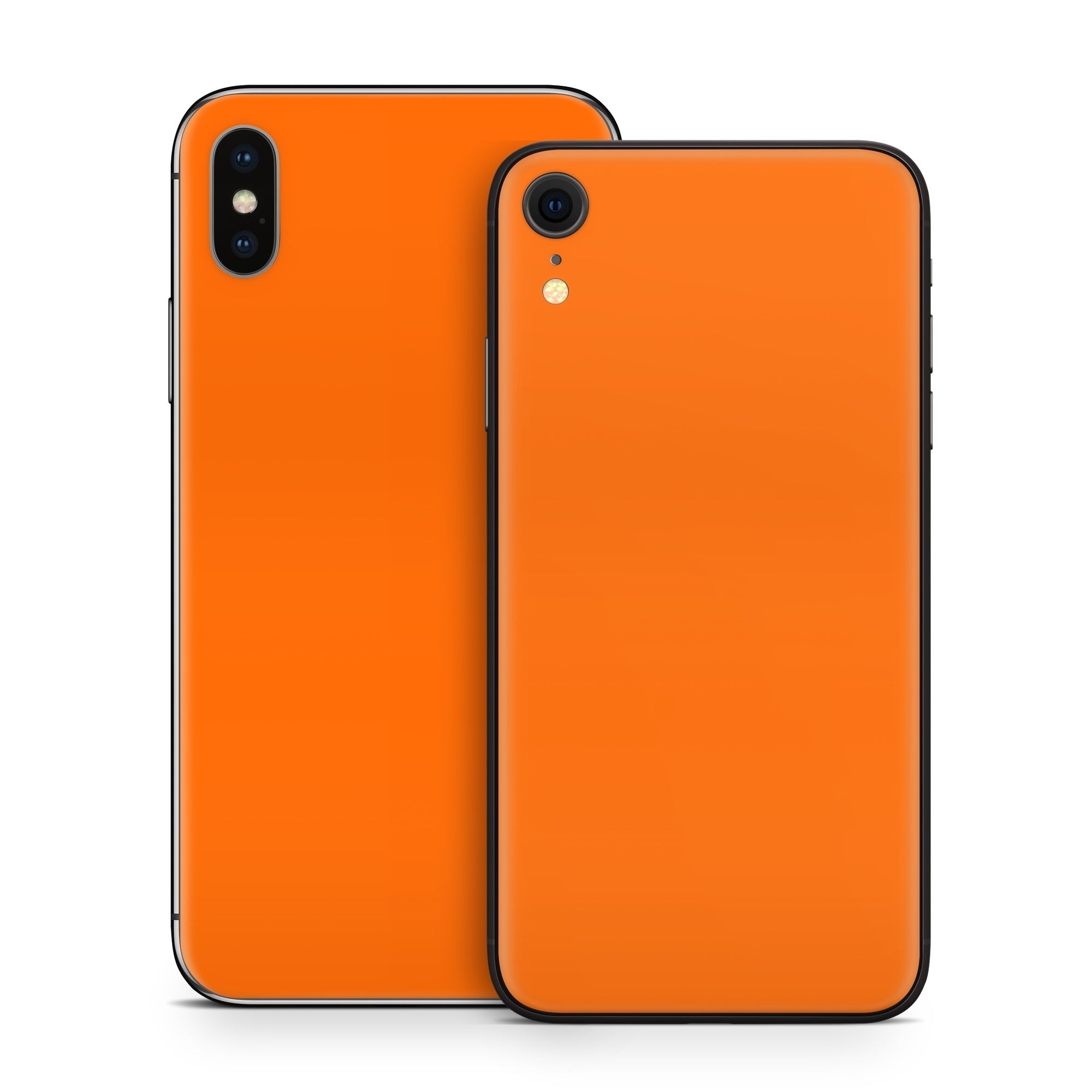 Solid State Pumpkin - Apple iPhone X Skin