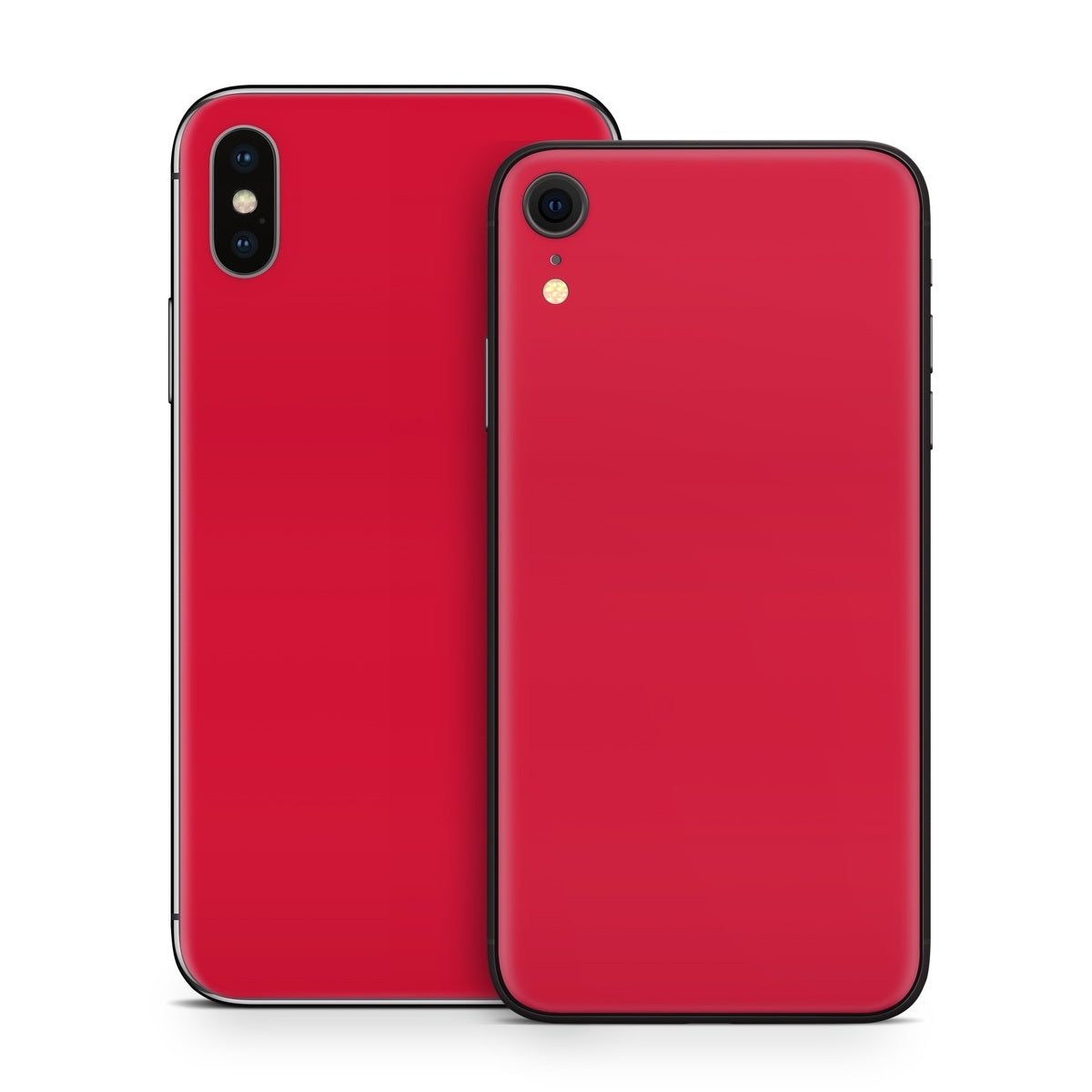 Solid State Red - Apple iPhone X Skin