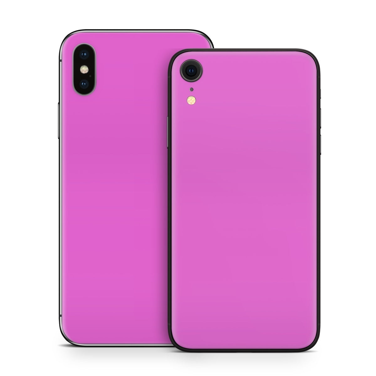 Solid State Vibrant Pink - Apple iPhone X Skin