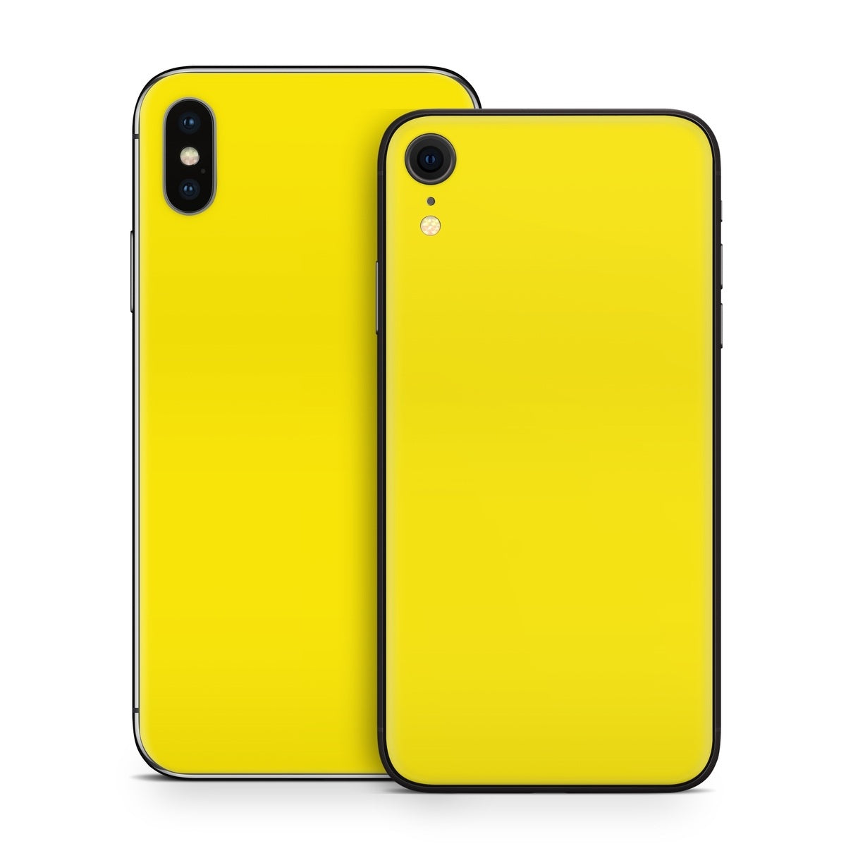 Solid State Yellow - Apple iPhone X Skin