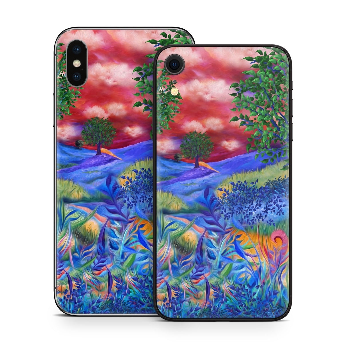 Sunset Fields - Apple iPhone X Skin