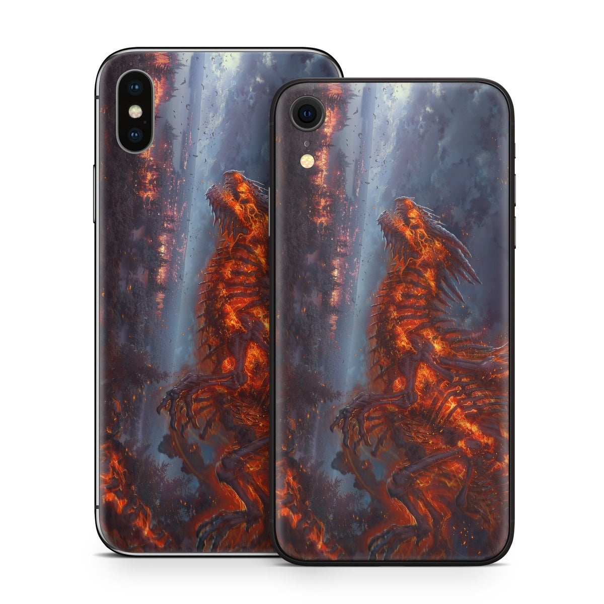 Terror of the Night - Apple iPhone X Skin