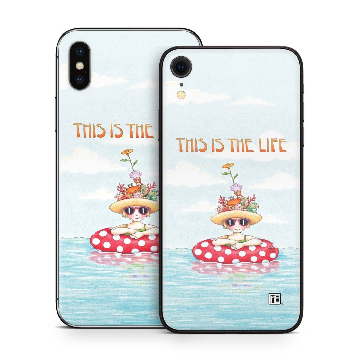 This Is The Life - Apple iPhone X Skin