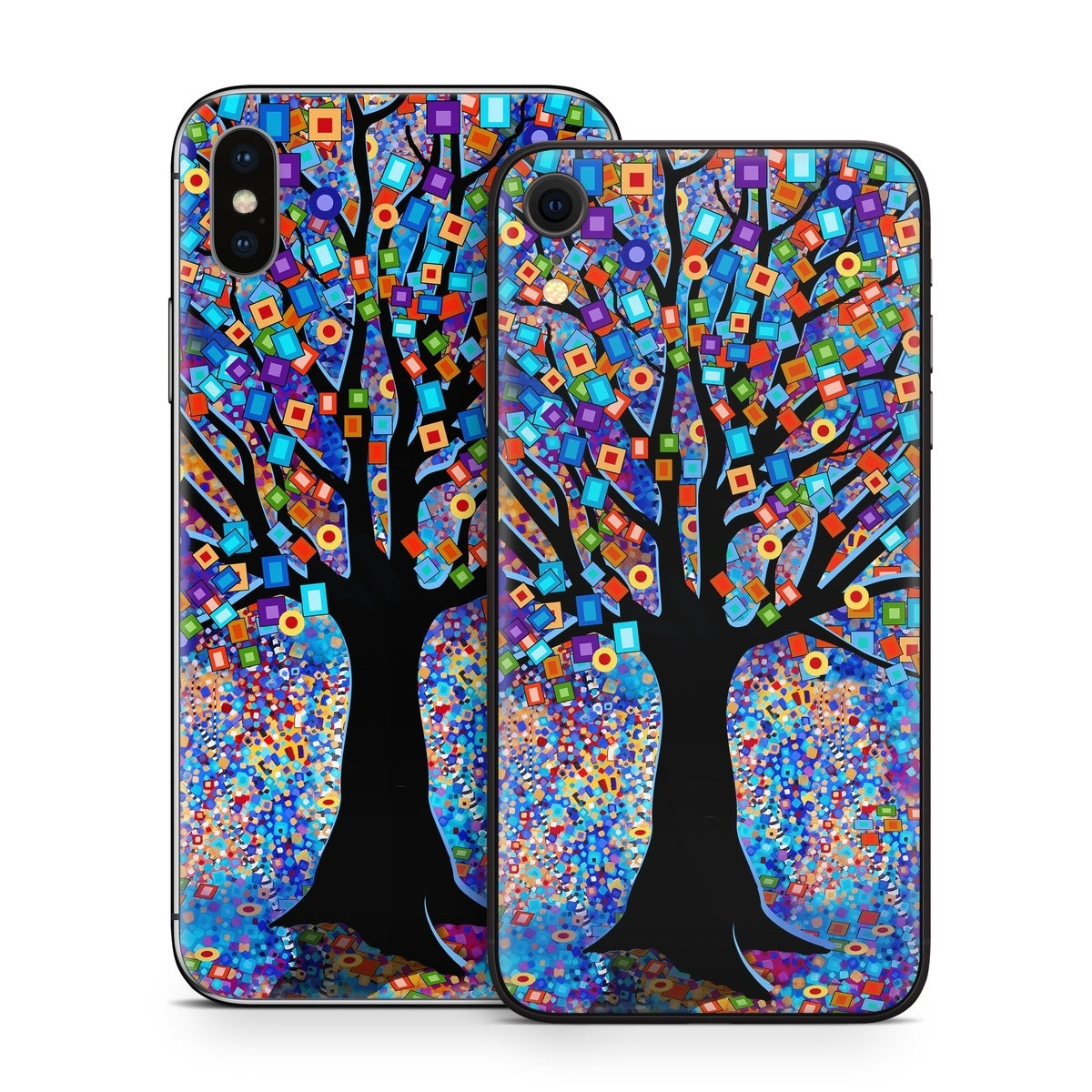 Tree Carnival - Apple iPhone X Skin