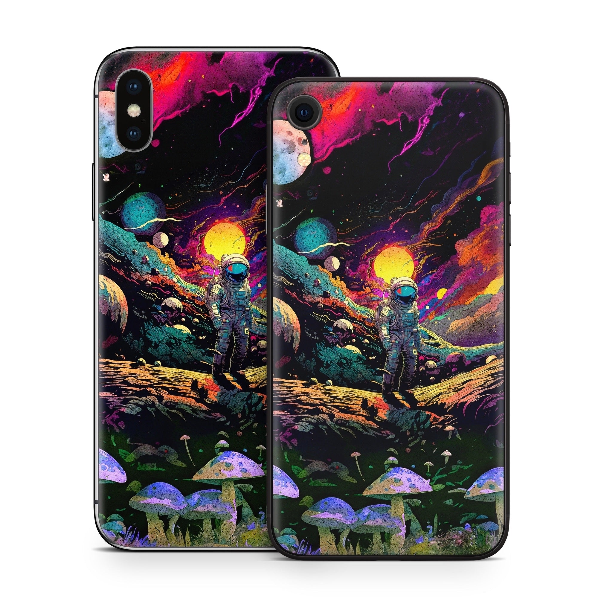 Trip to Space - Apple iPhone X Skin