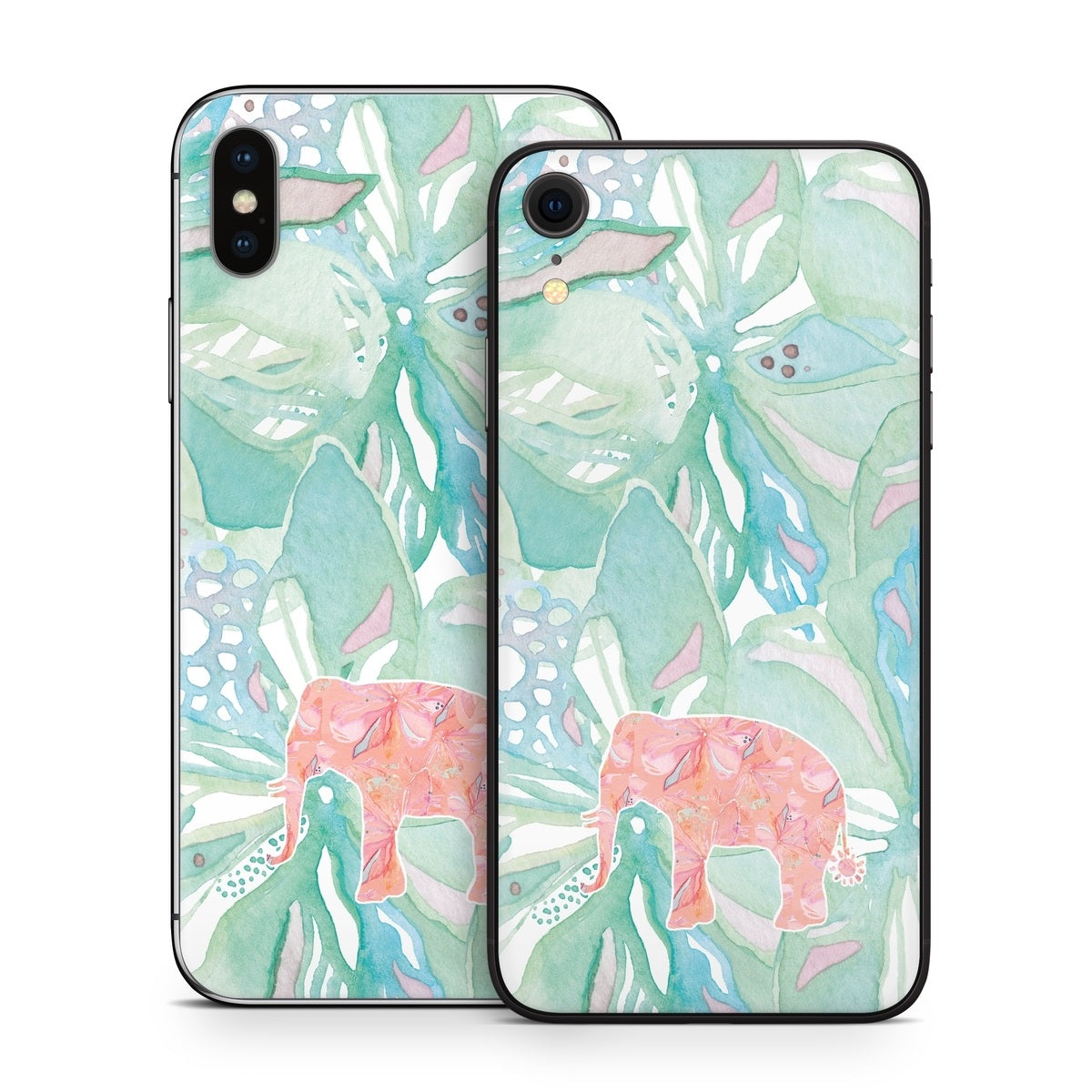 Tropical Elephant - Apple iPhone X Skin