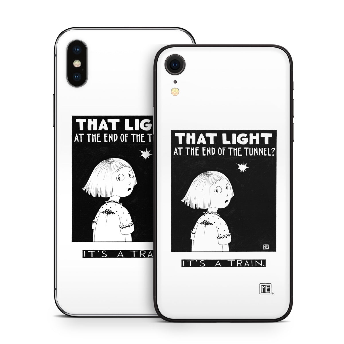 Train Tunnel - Apple iPhone X Skin