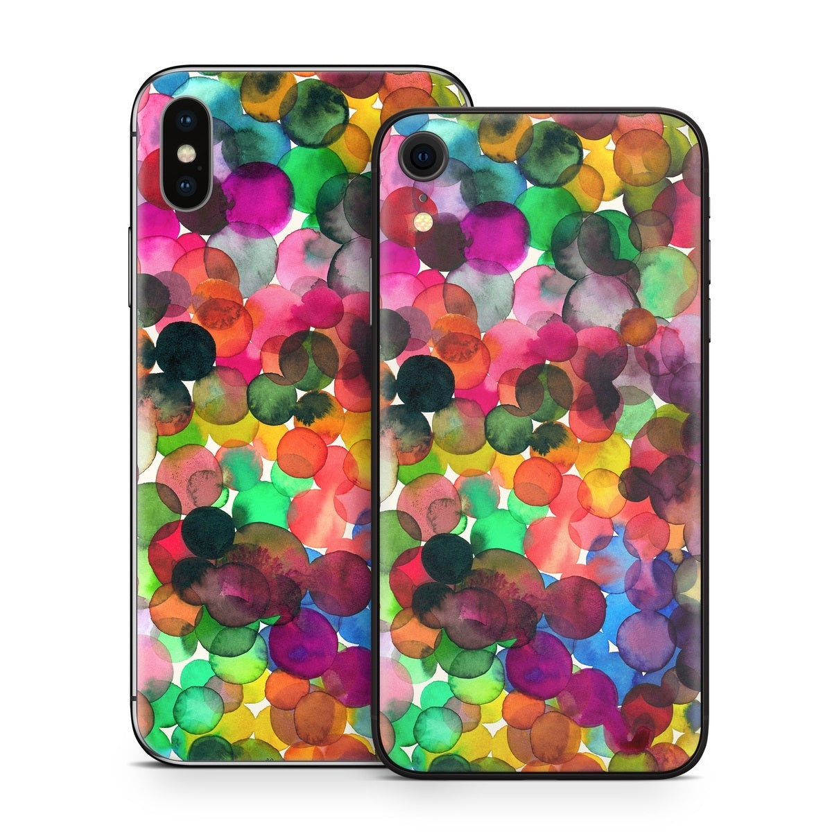 Watercolor Drops - Apple iPhone X Skin