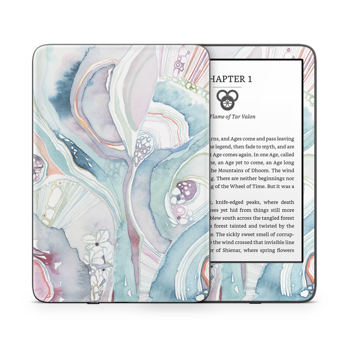 Abstract Organic - Amazon Kindle Skin