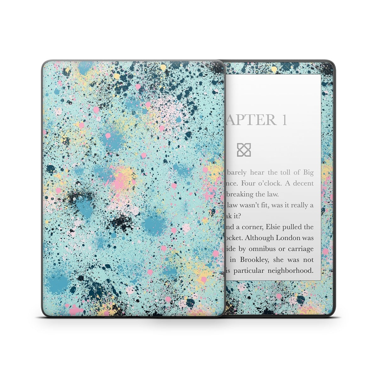 Abstract Ink Splatter - Amazon Kindle Skin