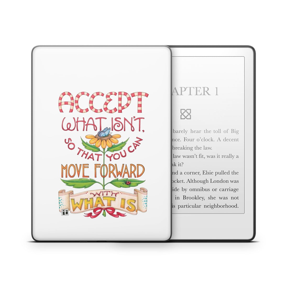 Accept What Isn't - Amazon Kindle Skin