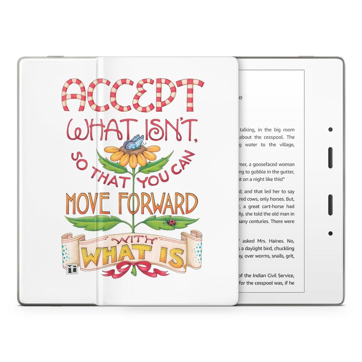 Accept What Isn't - Amazon Kindle Skin