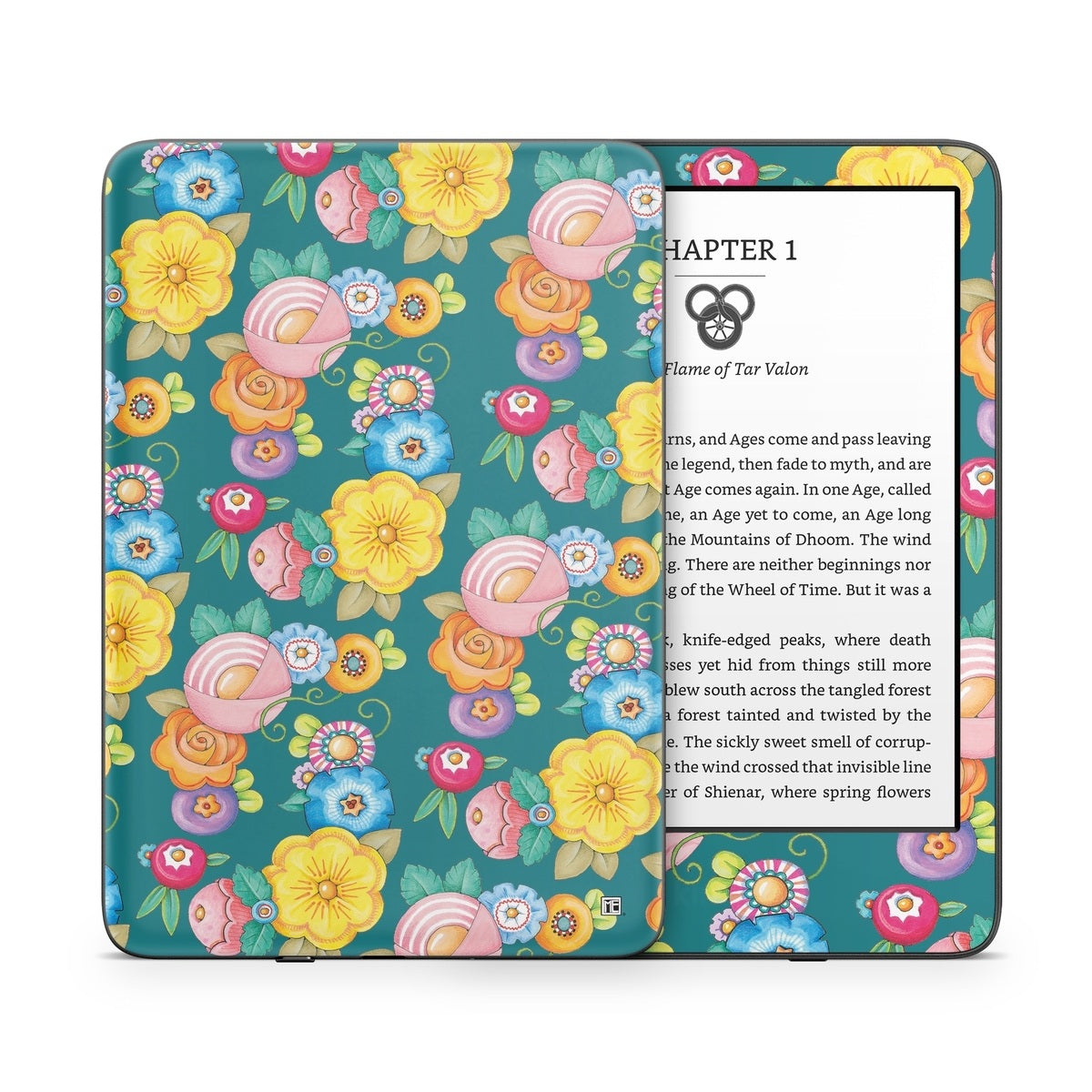 Act Right Flowers - Amazon Kindle Skin