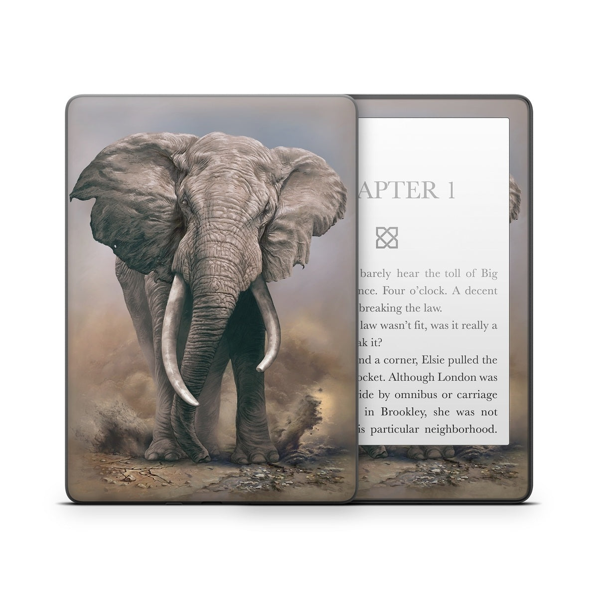 African Elephant - Amazon Kindle Skin