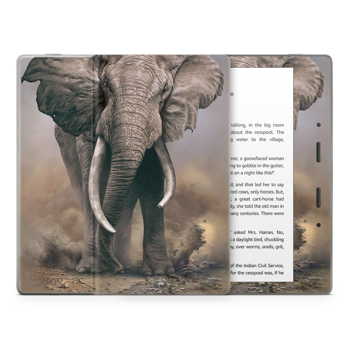 African Elephant - Amazon Kindle Skin