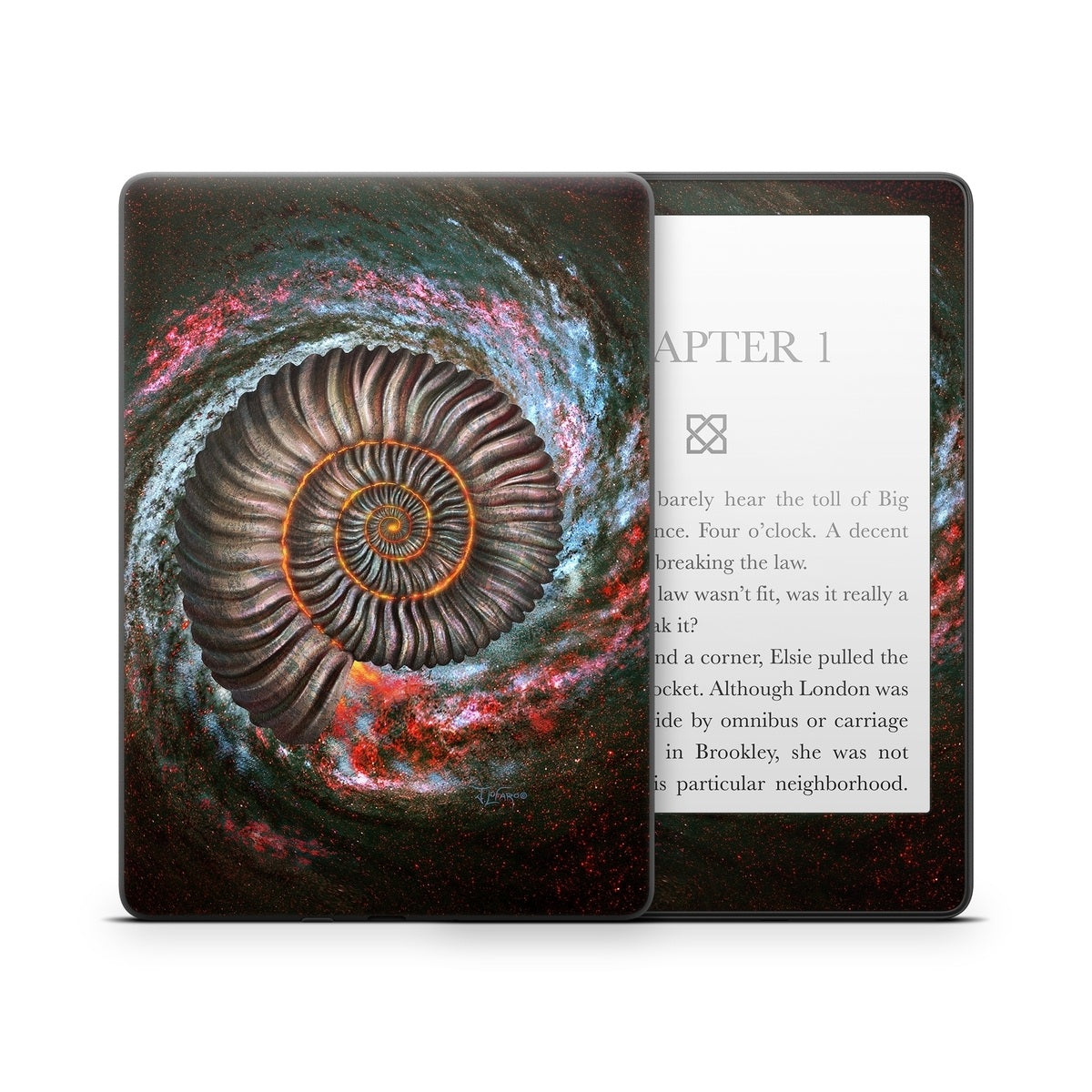 Ammonite Galaxy - Amazon Kindle Skin