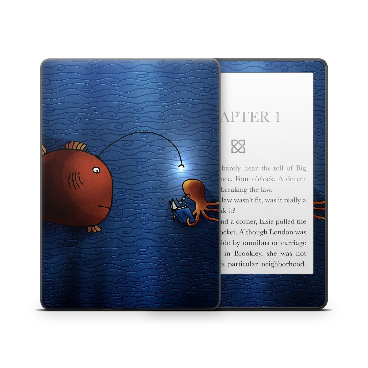 Angler Fish - Amazon Kindle Skin