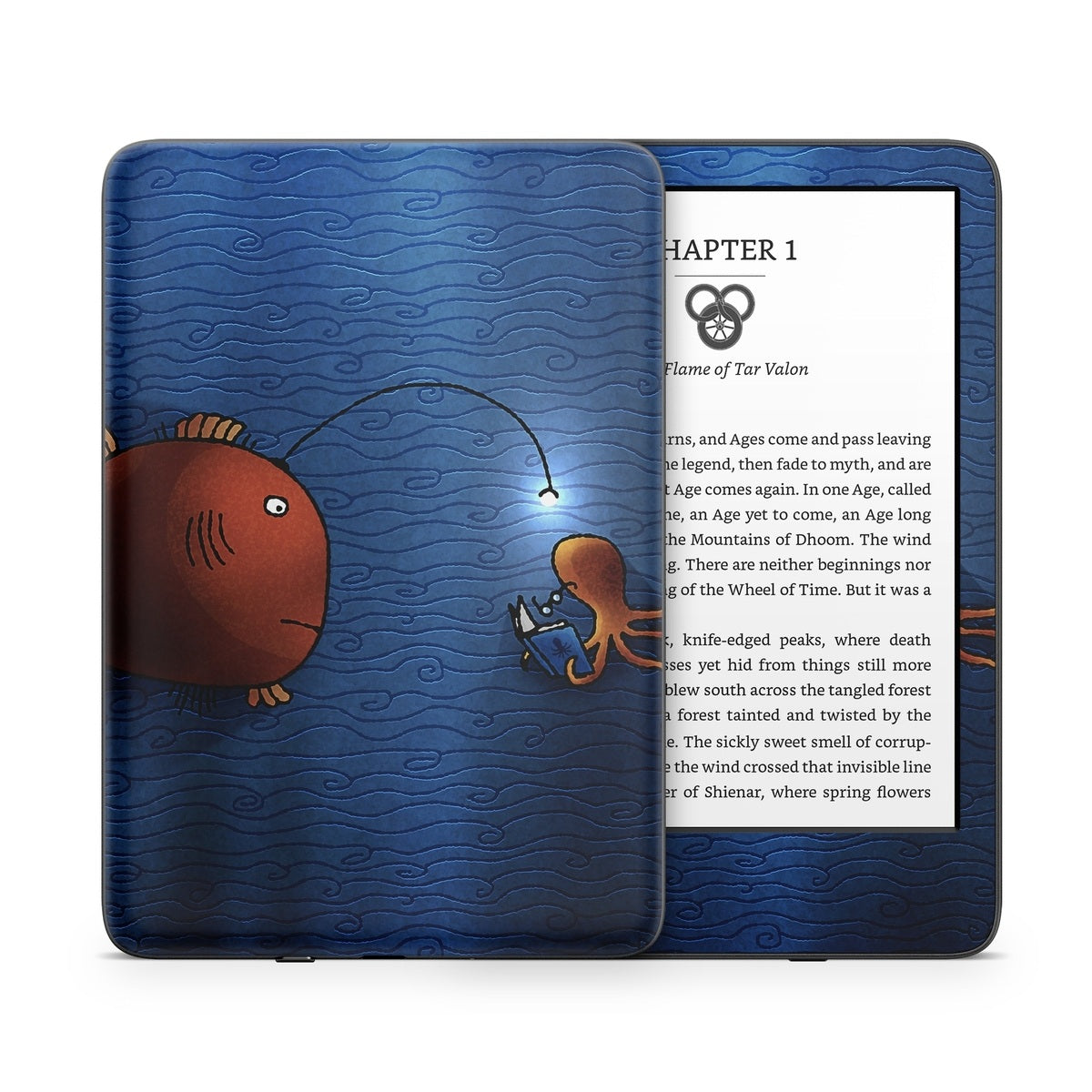 Angler Fish - Amazon Kindle Skin