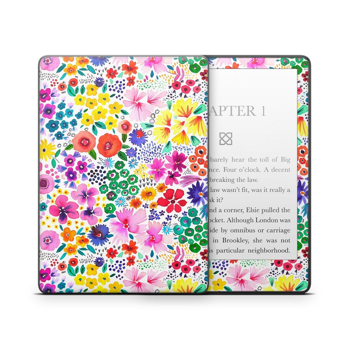 Artful Little Flowers - Amazon Kindle Skin