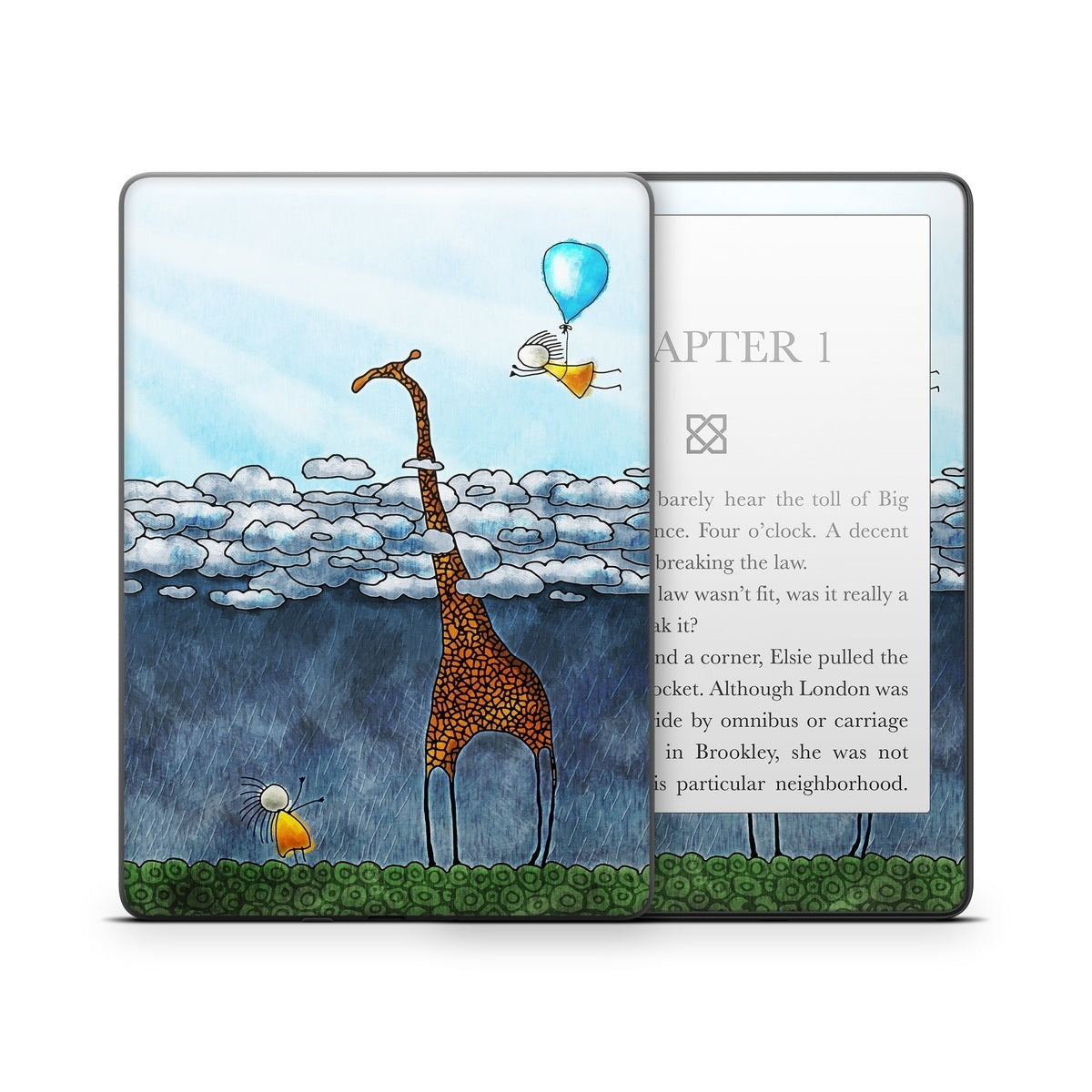 Above The Clouds - Amazon Kindle Skin