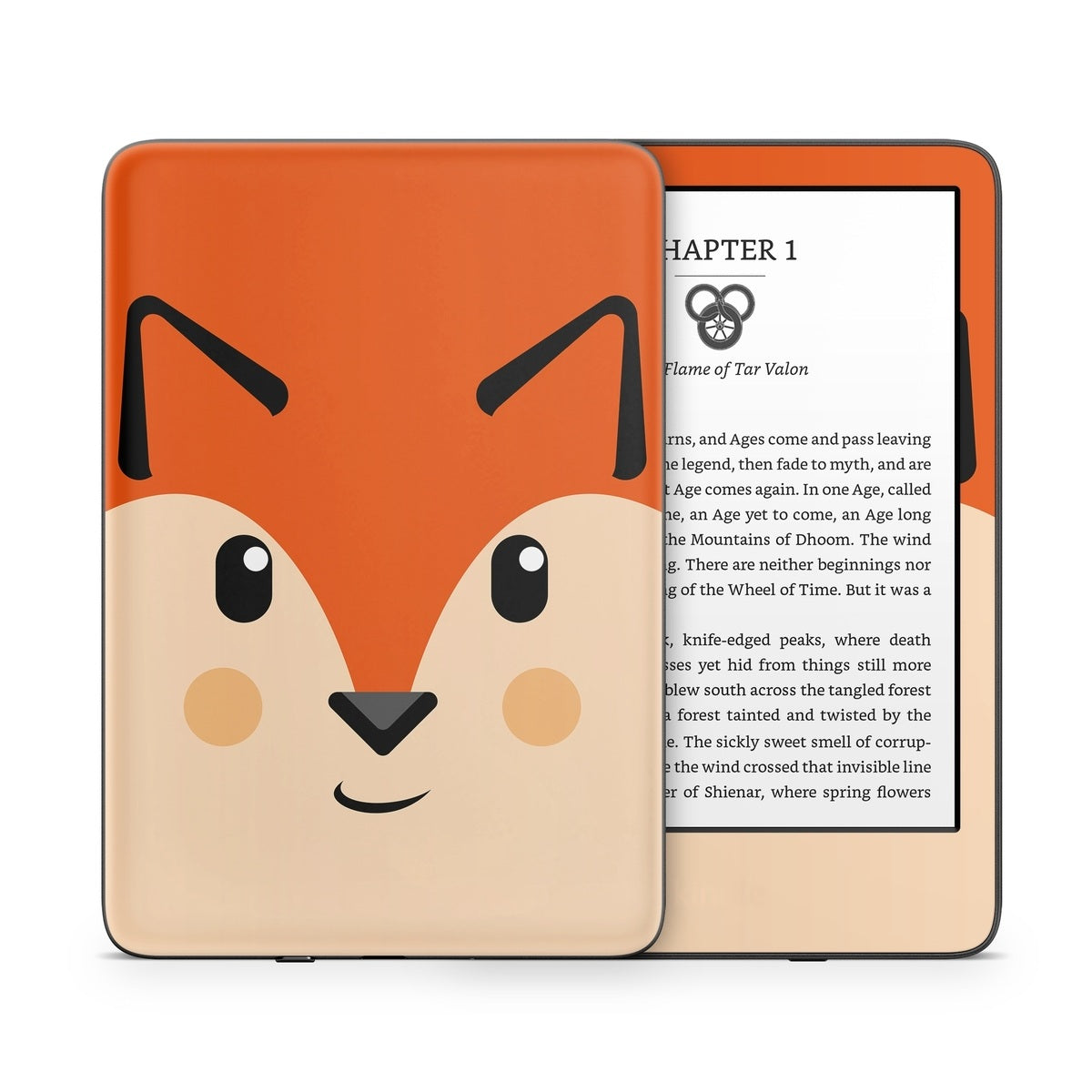 Autumn the Fox - Amazon Kindle Skin