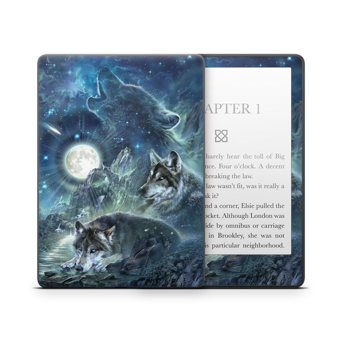 Bark At The Moon - Amazon Kindle Skin