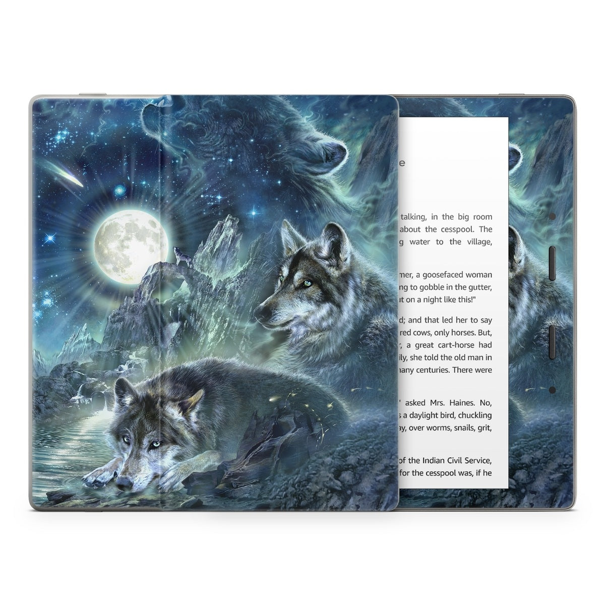 Bark At The Moon - Amazon Kindle Skin