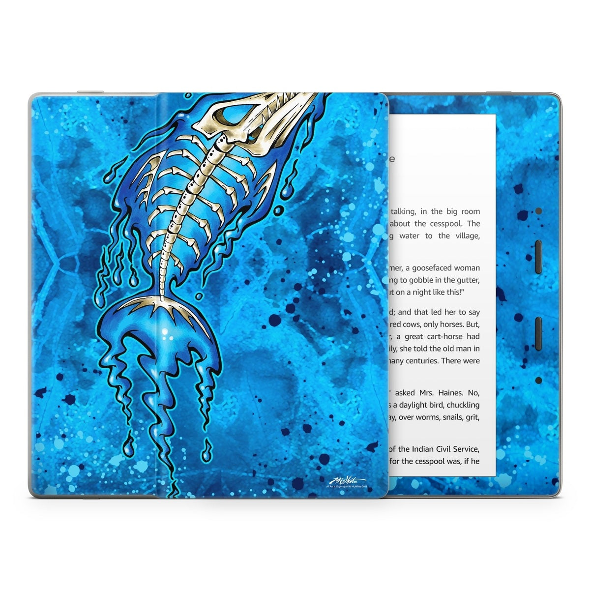 Barracuda Bones - Amazon Kindle Skin