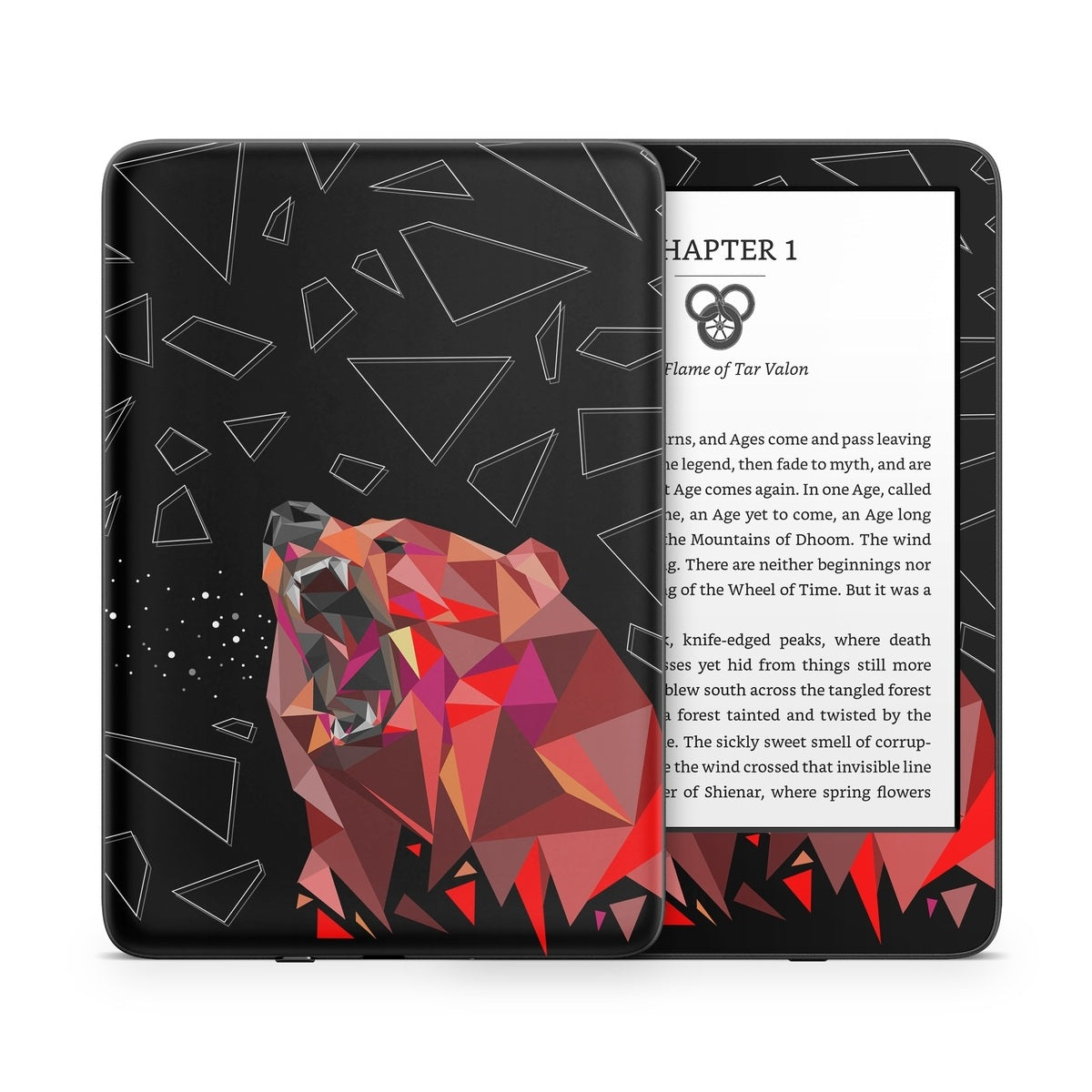 Bears Hate Math - Amazon Kindle Skin