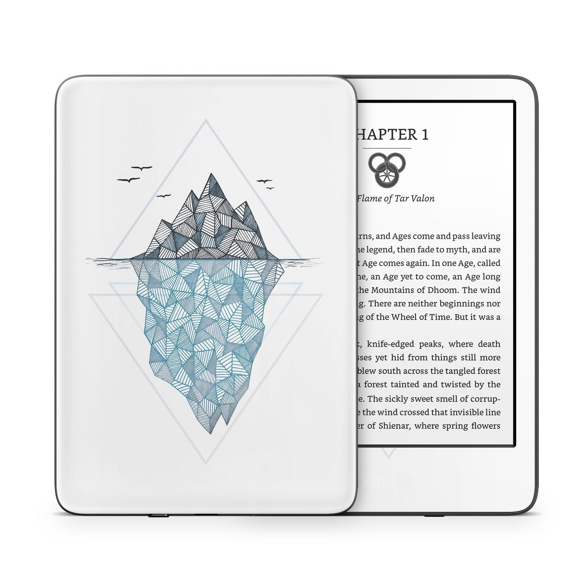 Iceberg - Amazon Kindle Skin